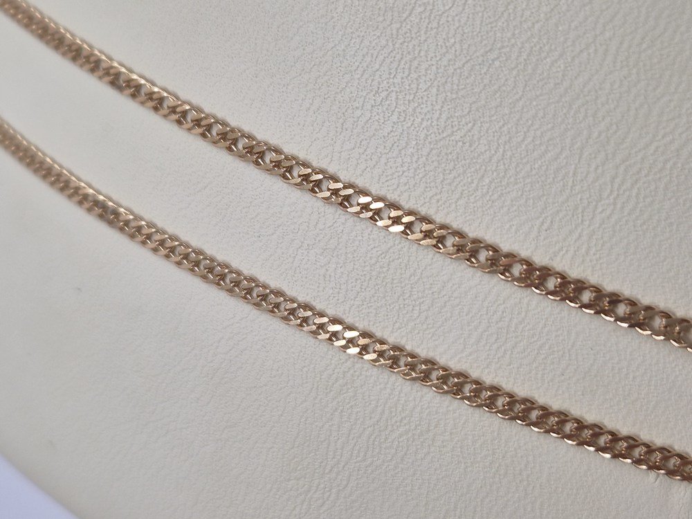 ЦЛР2585 ЦЕПЬ ПОЛНОВЕСНАЯ Ромб двойной (Au 585) ЦЛР2585 ЦЕПЬ ПОЛНОВЕСНАЯ Ромб двойной (Au 585)