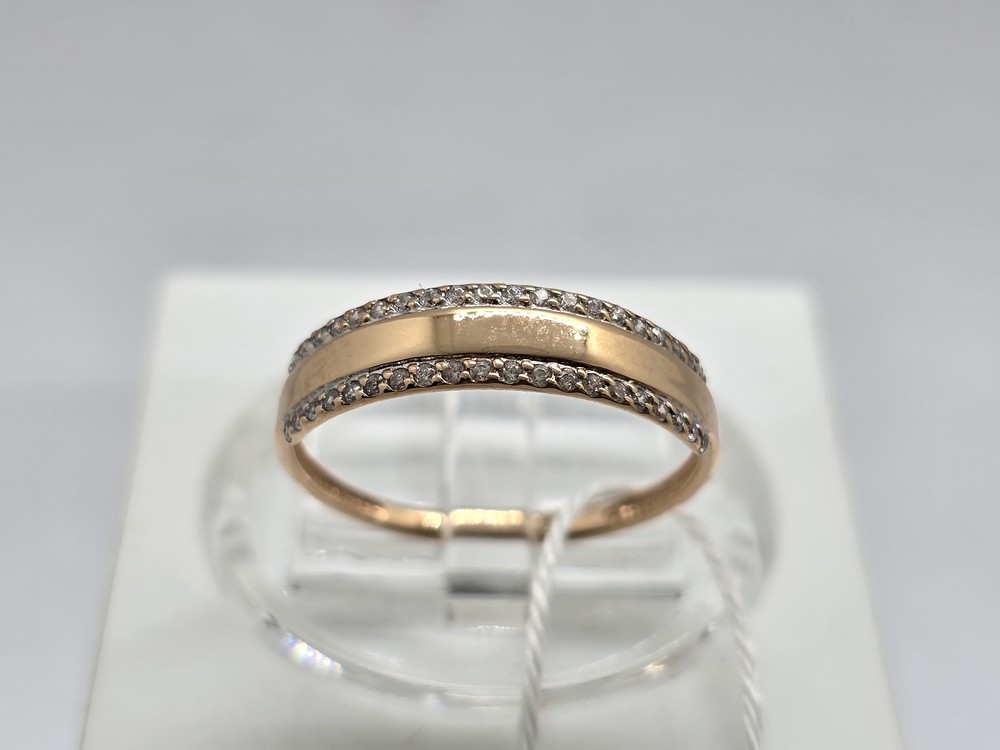 КОЛКМИ585 КОЛЬЦО С КАМНЯМИ (Au 585)