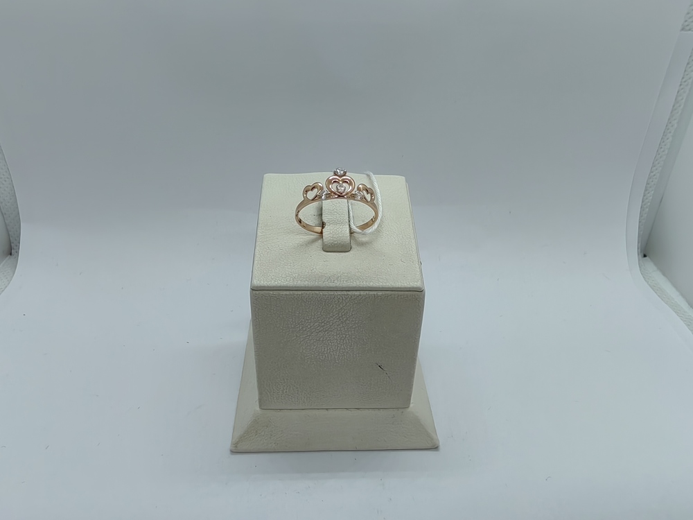 КОЛКМИ585 КОЛЬЦО С КАМНЯМИ (Au 585)