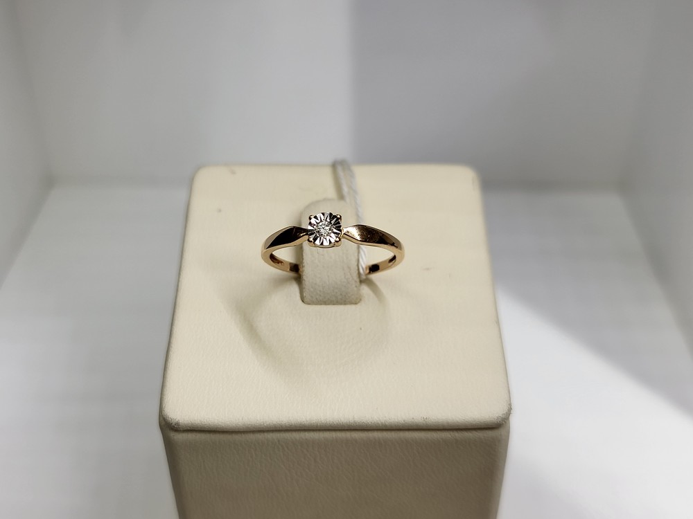 КОЛЬЦО БРИЛЛИАНТ Au 585