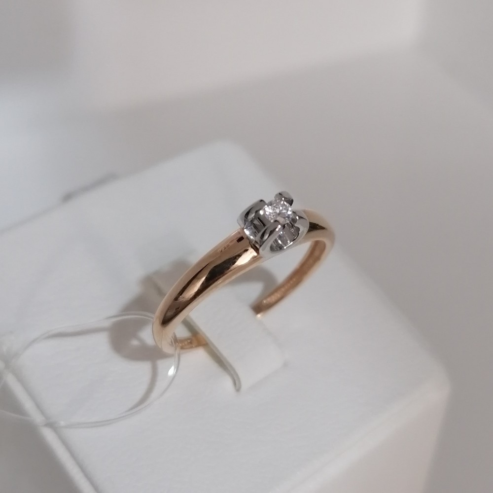 КОЛЬЦО БРИЛЛИАНТ (Au 585)