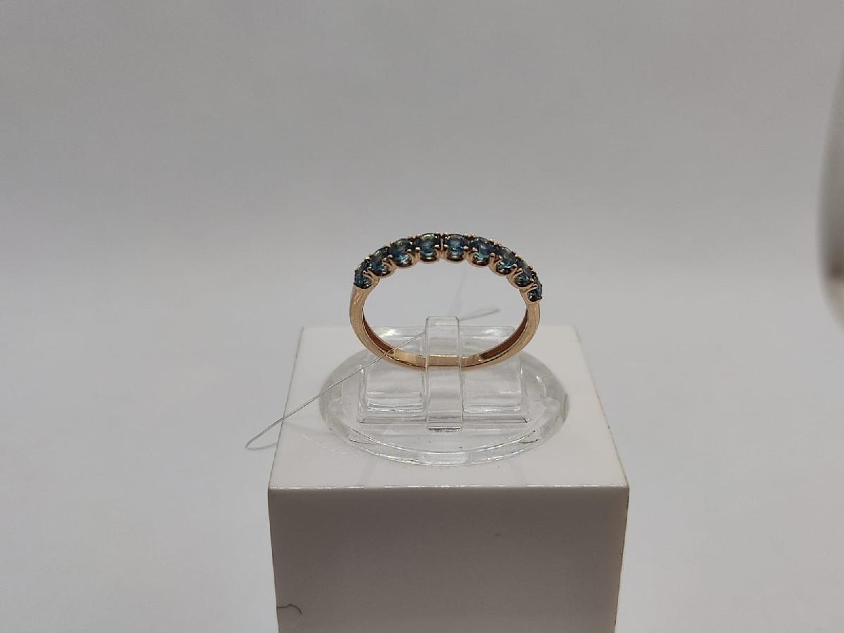 КОЛЬЦО ЛОНДОН-ТОПАЗ (Au 585)