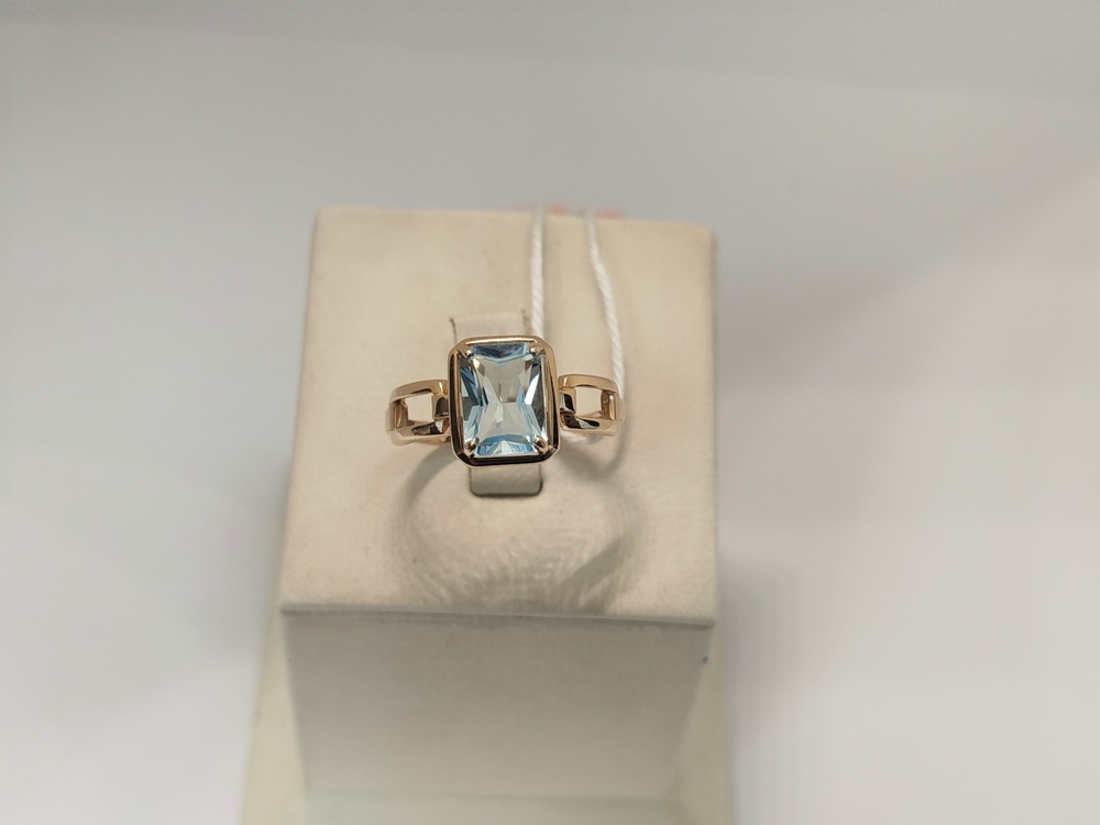 КОЛЬЦО С КАМНЕМ (Au 585)