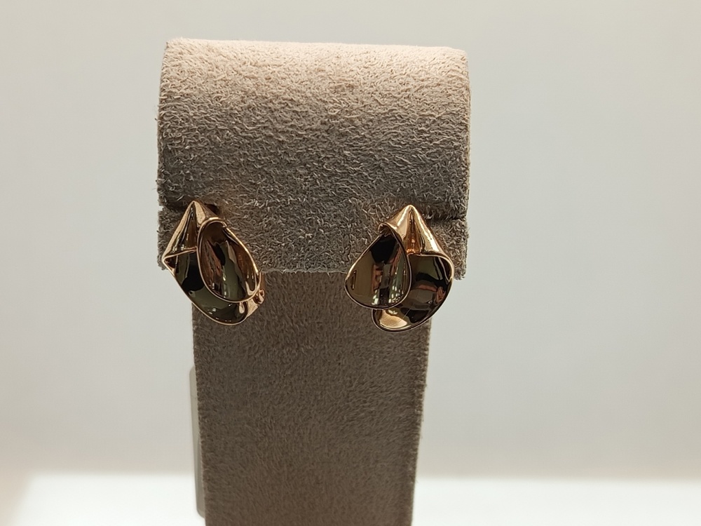 СЕРЬГИ БЕЗ КАМНЯ (Au 585)