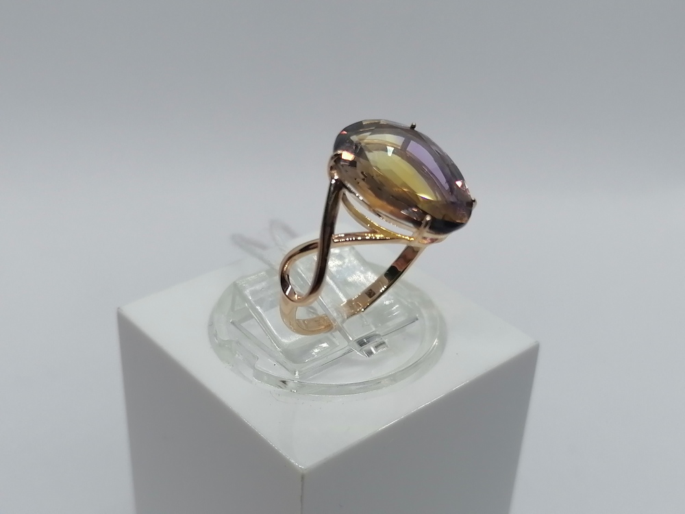 КОЛЬЦО С КАМНЕМ (Au 585)