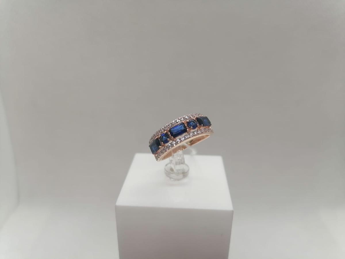 КОЛКМИ585 КОЛЬЦО С КАМНЯМИ (Au 585)