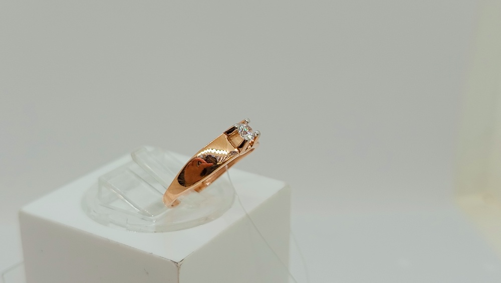 КОЛЬЦО С КАМНЕМ (Au 585)