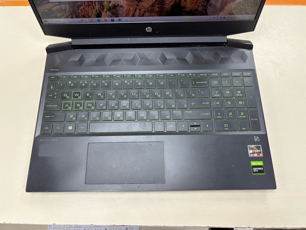 Ноутбук HP; Ryzen 5 4600H, GeForce GTX 1650, 16 Гб, 512 GB, Нет