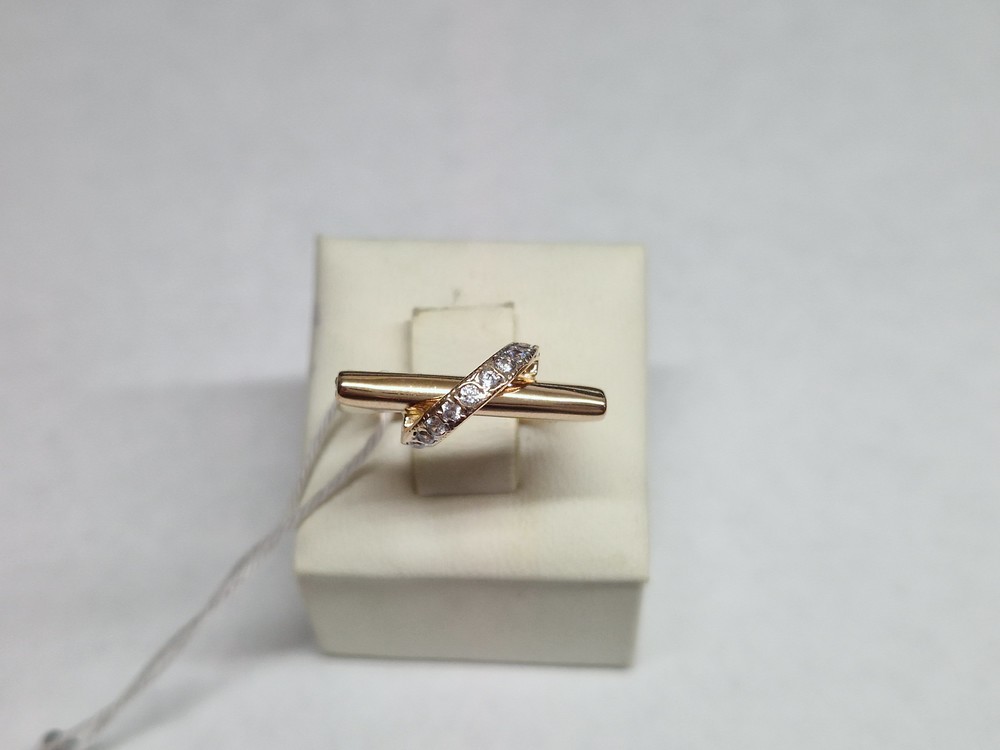 КОЛКМИ585 КОЛЬЦО С КАМНЯМИ (Au 585)
