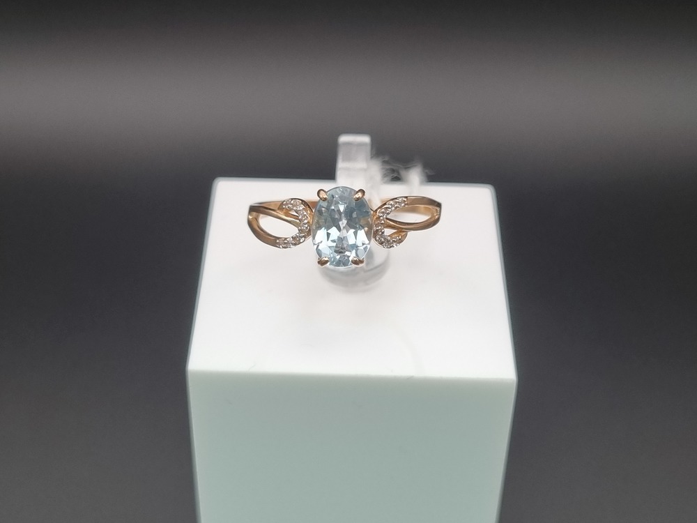 КОЛКМИ585 КОЛЬЦО С КАМНЯМИ (Au 585)