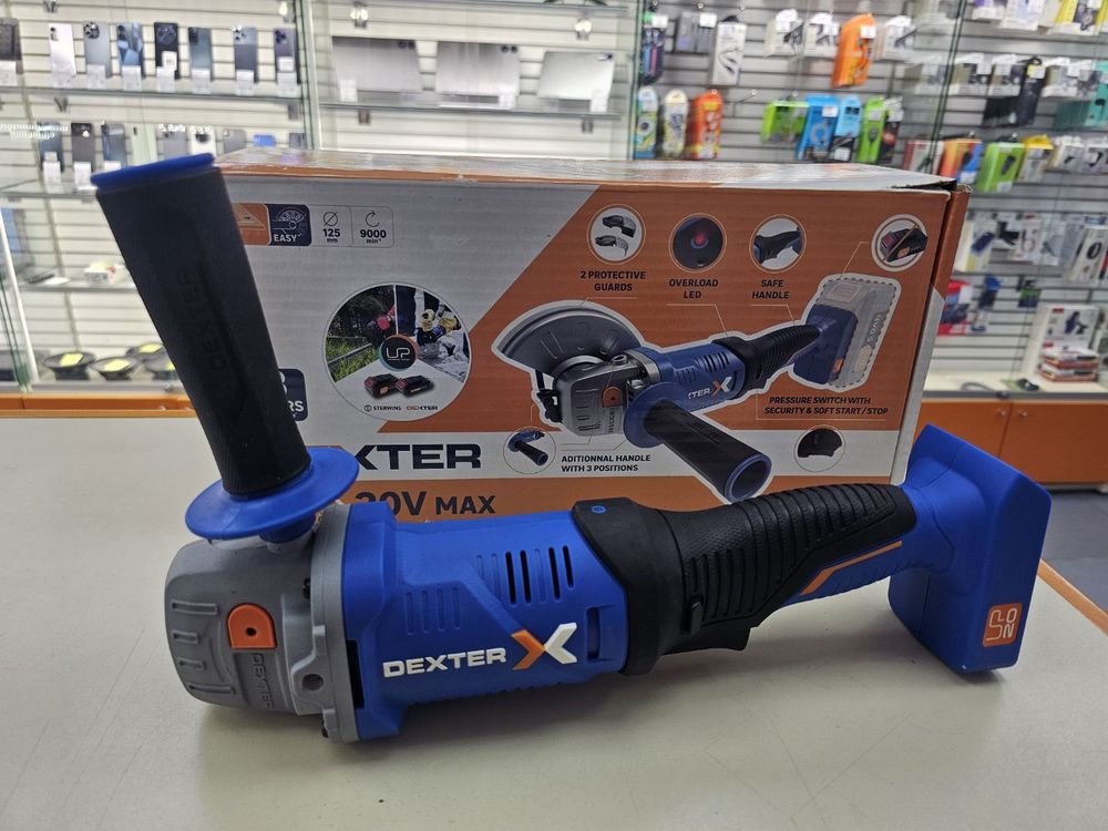 Угловая шлифмашина Dexter 20VAG2-125.1