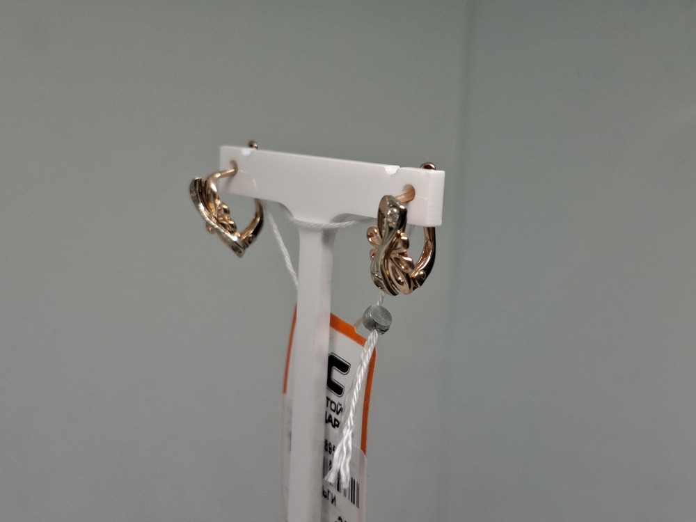 СЕРЬГИ С КАМНЯМИ (Au 585)