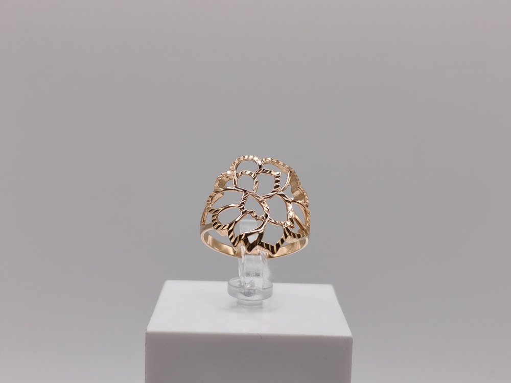 КОЛБКМ585 КОЛЬЦО БЕЗ КАМНЯ (Au 585)