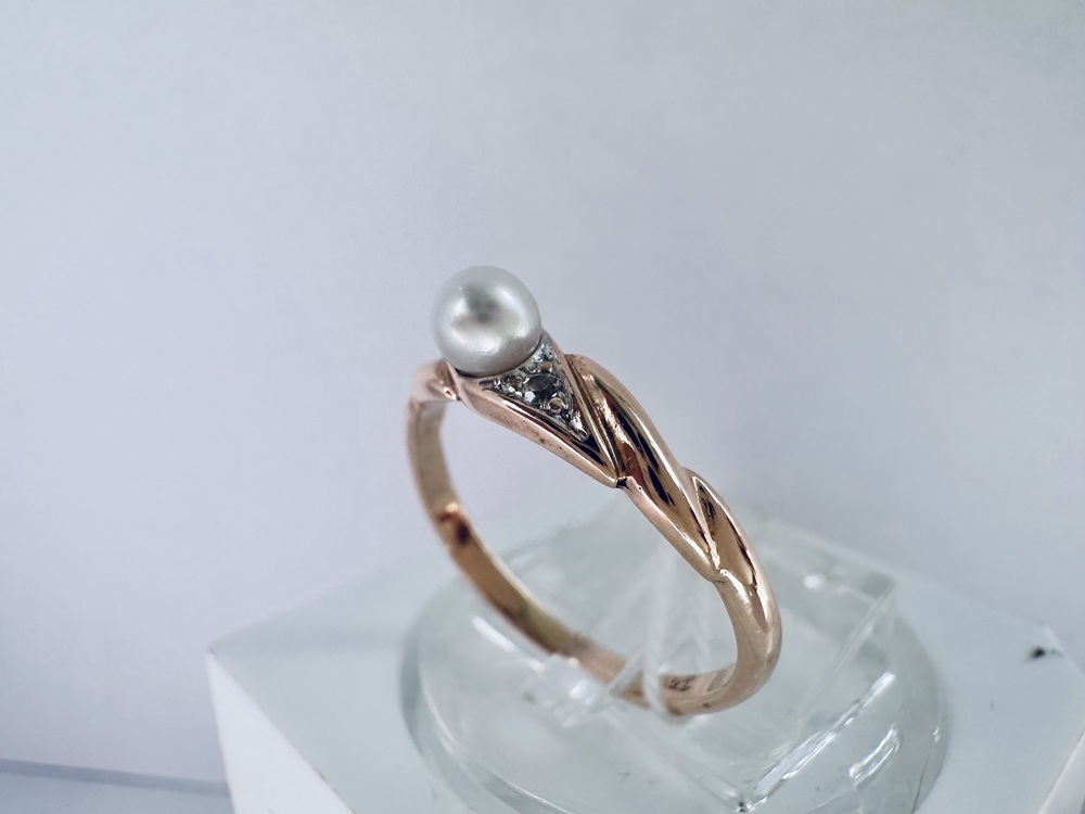 КОЛКМИ585 КОЛЬЦО С КАМНЯМИ (Au 585)