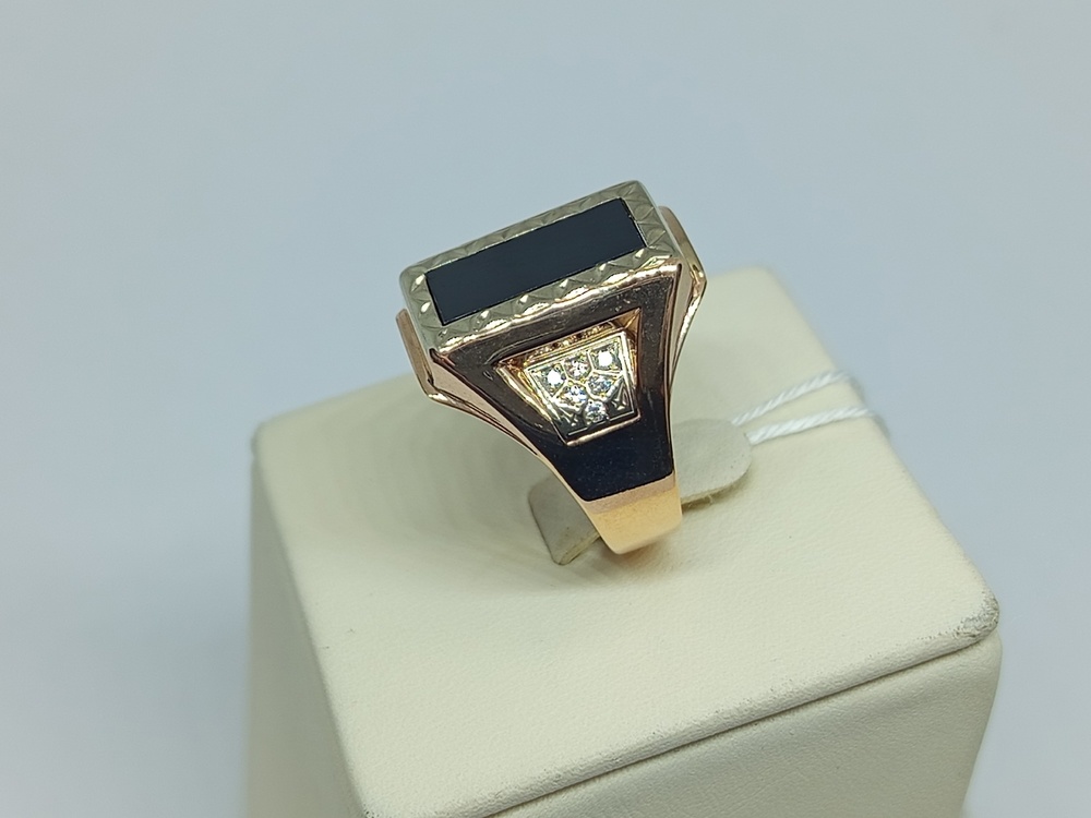 ПЕЧКМИ585 ПЕЧАТКА С КАМНЯМИ (Au 585)