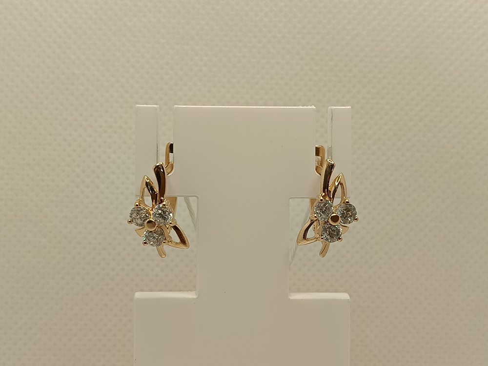 СКМИ585 СЕРЬГИ С КАМНЯМИ (Au 585) СКМИ585 СЕРЬГИ С КАМНЯМИ (Au 585)