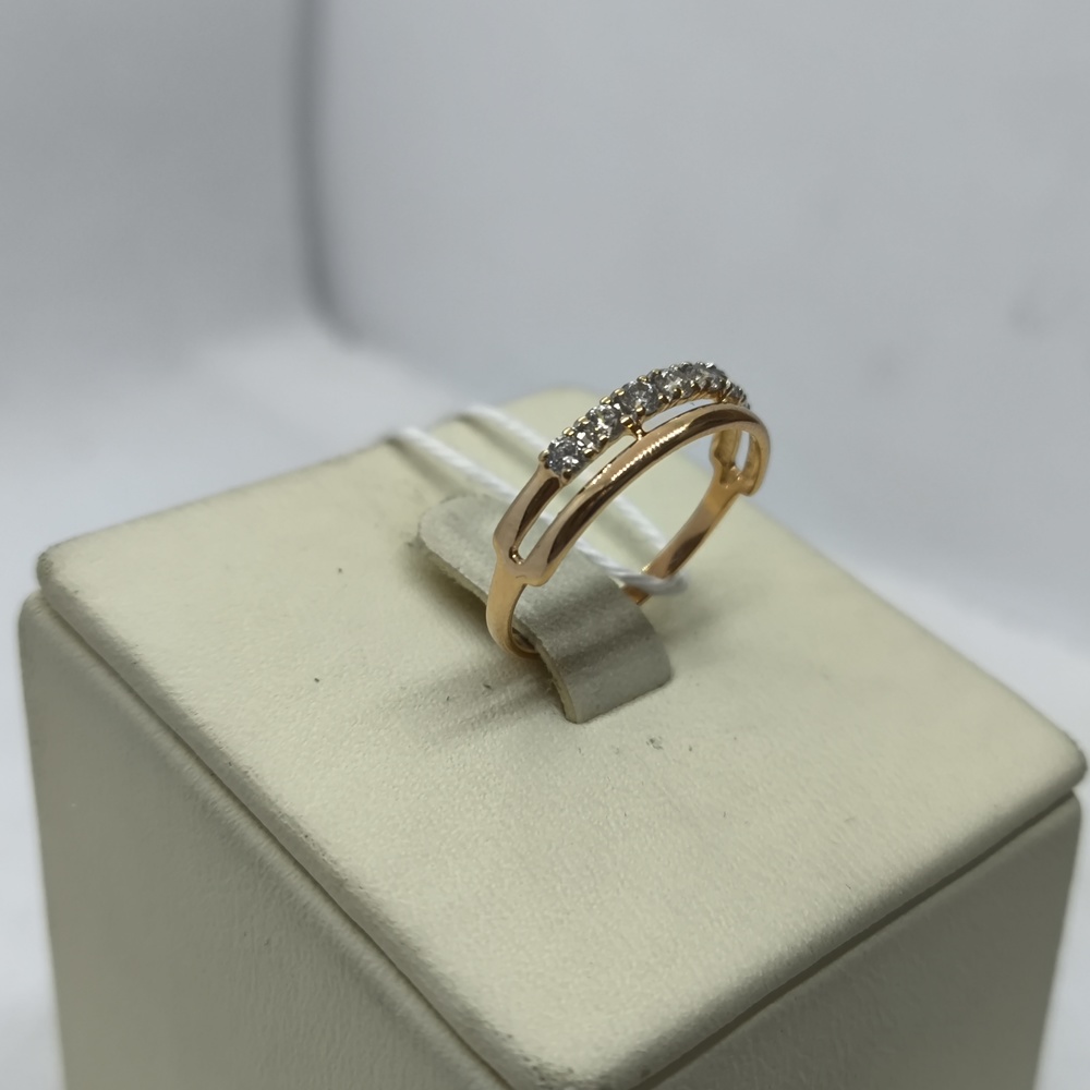 КОЛКМИ585 КОЛЬЦО С КАМНЯМИ (Au 585)