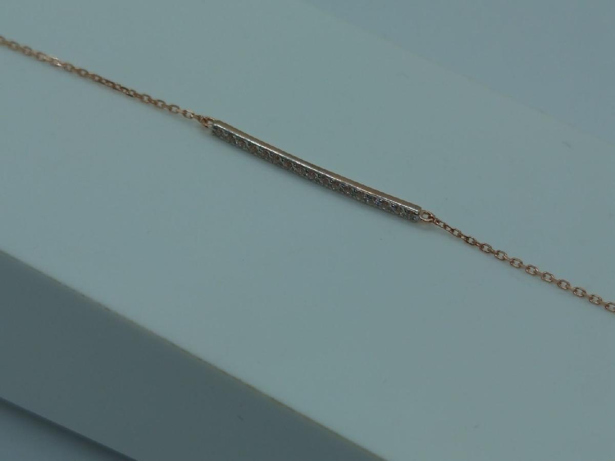 БРАСЛЕТ С КАМНЯМИ (Au 585)