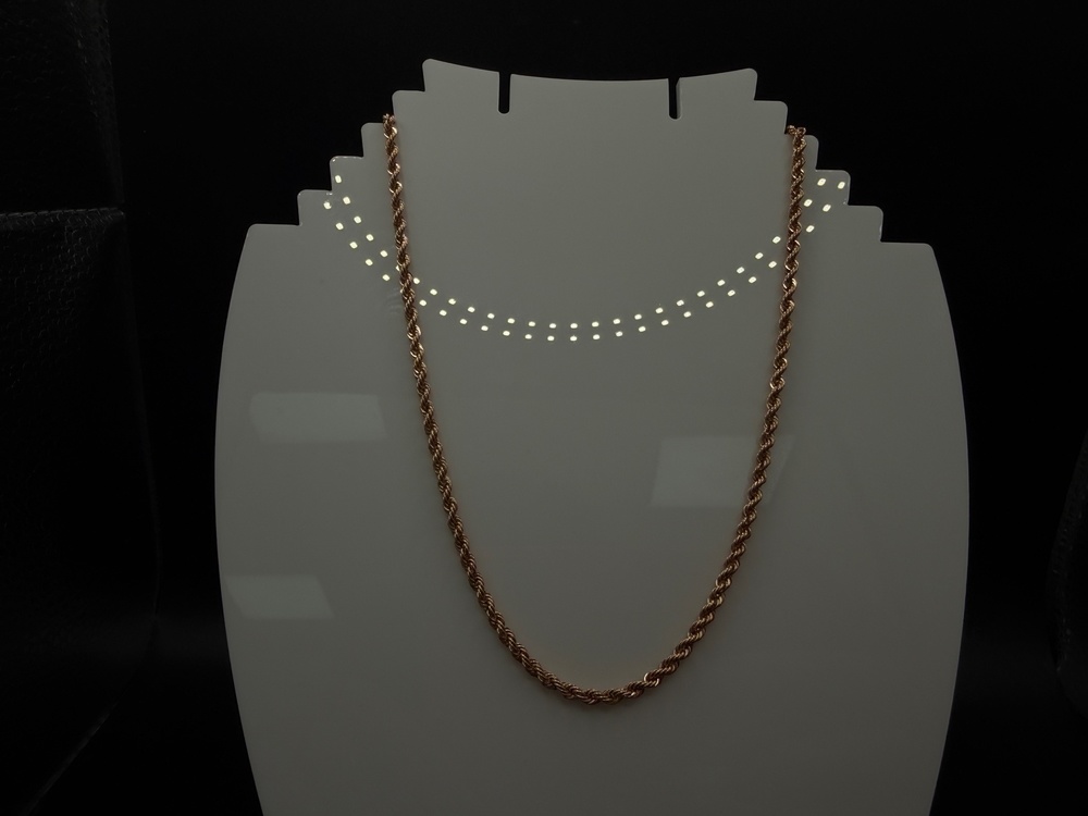 ЦЕПЬ ПУСТОТЕЛАЯ Веревка (Au 585)