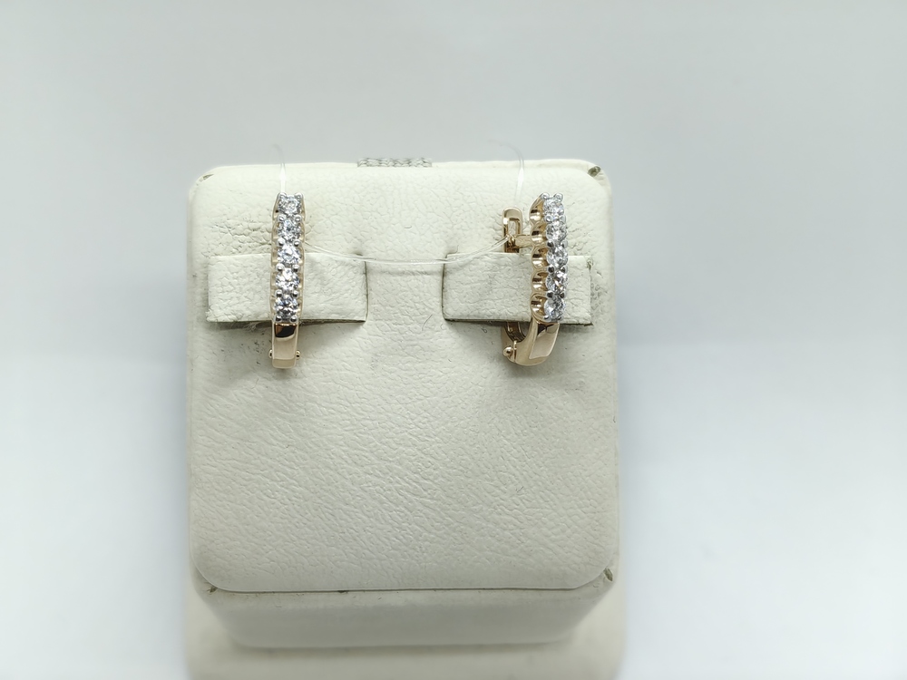 СЕРЬГИ С КАМНЯМИ (Au 585)