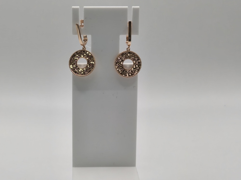 СЕРЬГИ БЕЗ КАМНЯ (Au 585)