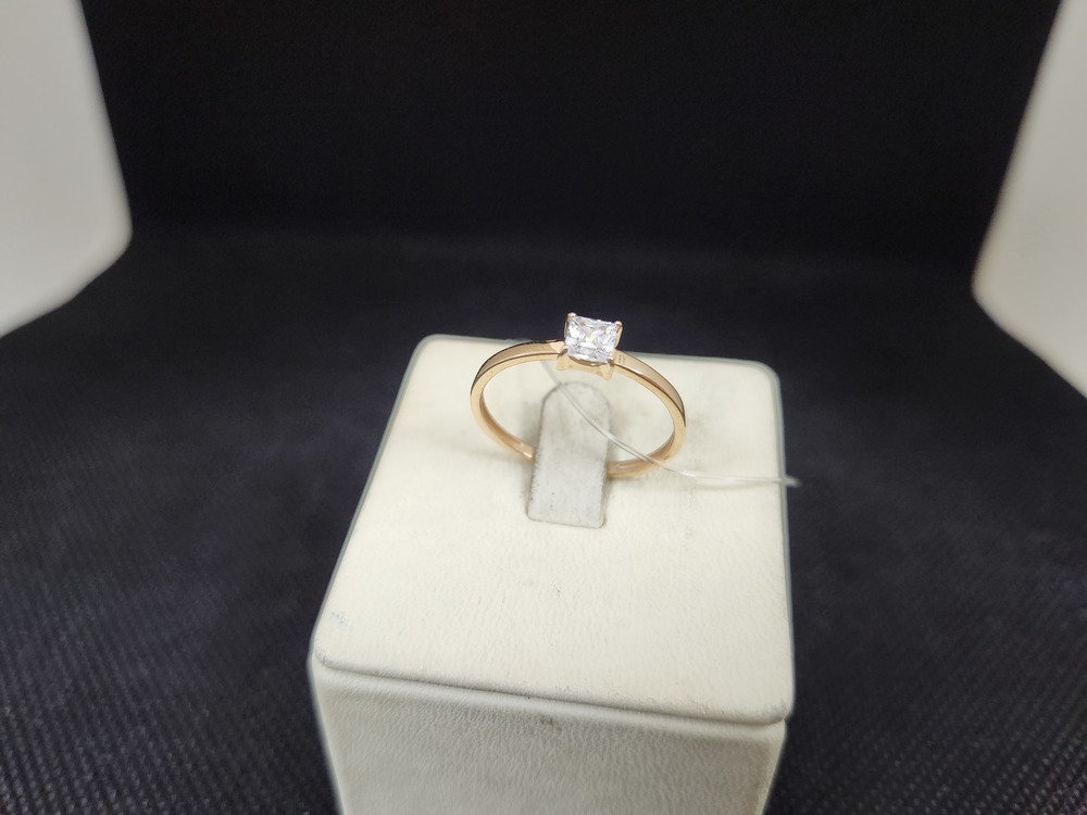 КОЛЬЦО С КАМНЕМ (Au 585)