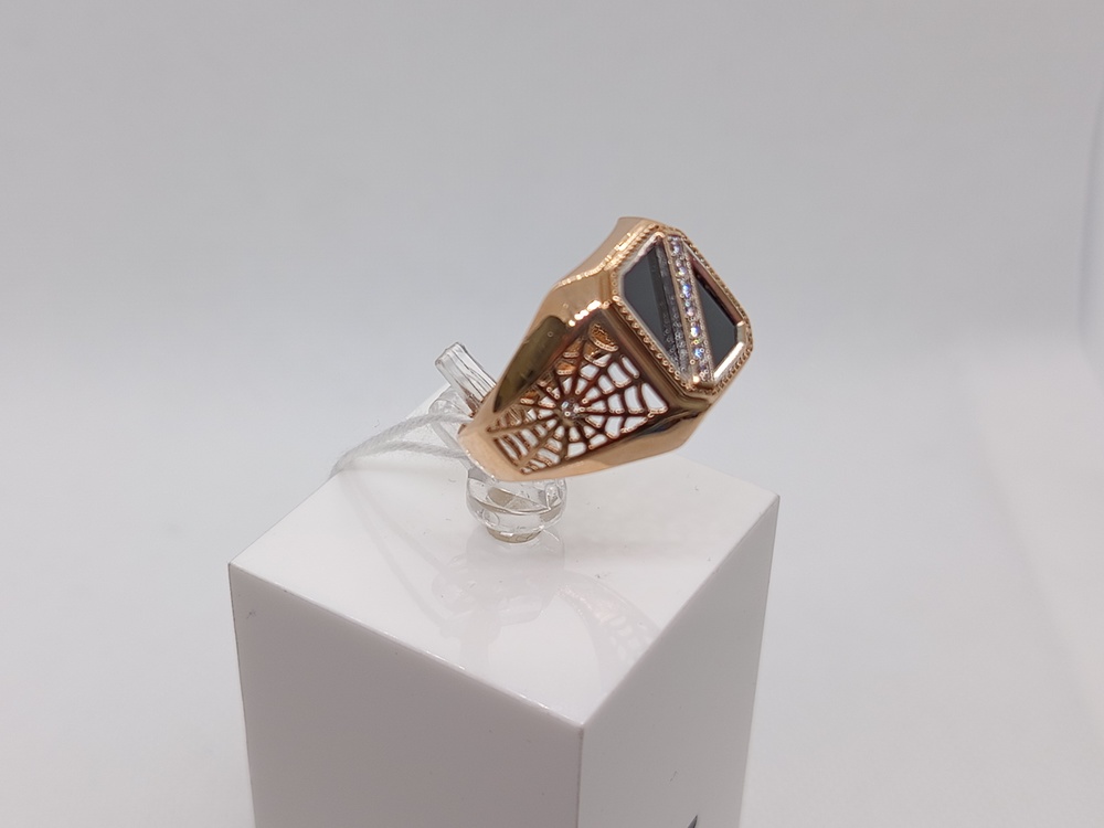 ПЕЧКМИ585 ПЕЧАТКА С КАМНЯМИ (Au 585)