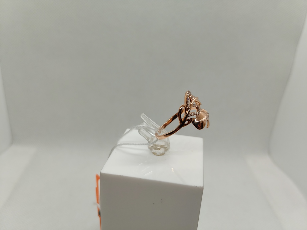 КОЛКМИ585 КОЛЬЦО С КАМНЯМИ (Au 585)