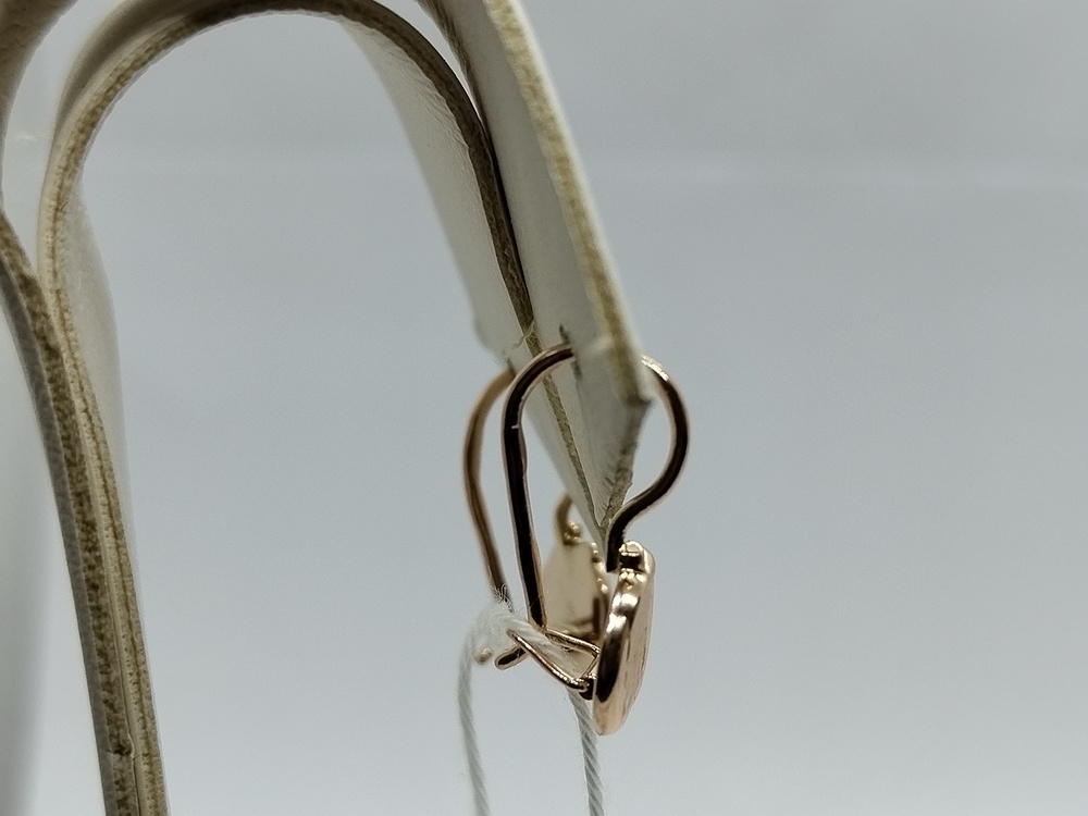 СБКМ583 СЕРЬГИ БЕЗ КАМНЯ (Au 583)