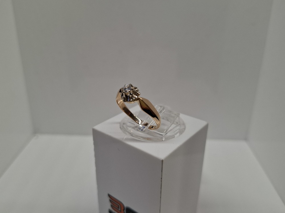 КОЛЬЦО С КАМНЕМ (Au 585)