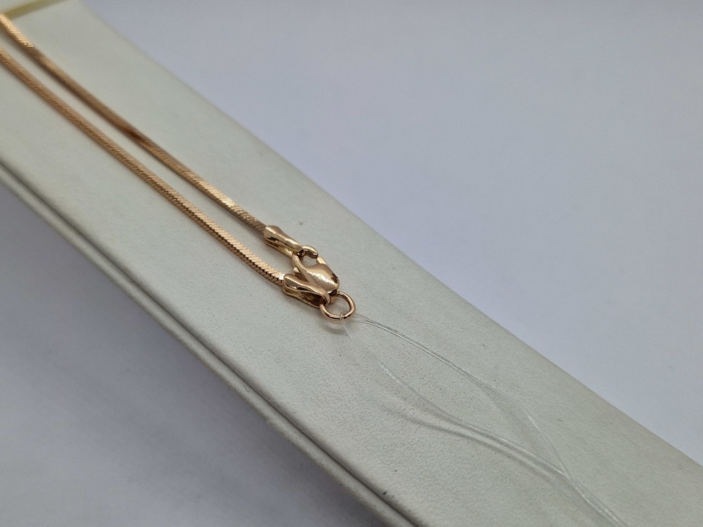 ЦЕПЬ ПОЛНОВЕСНАЯ Жгут(снейк) (Au 585)