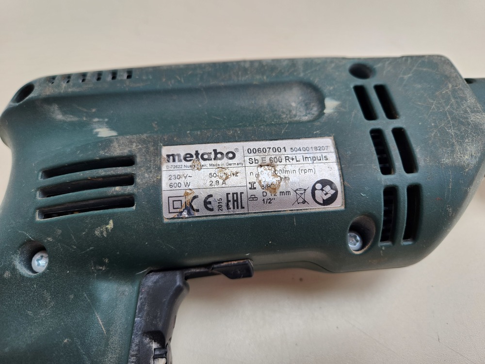 Дрель-ударная Metabo SBE 650