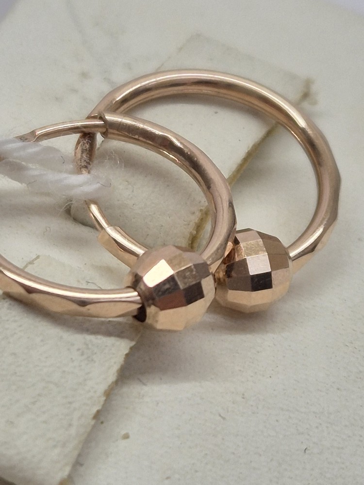 СКОН585 СЕРЬГИ КОНГО (Au 585)