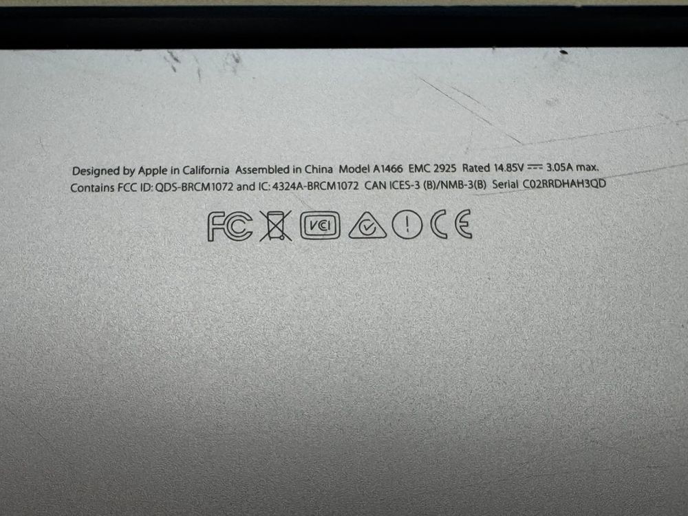 Ноутбук Apple MacBook Air 13" 2015 A1466