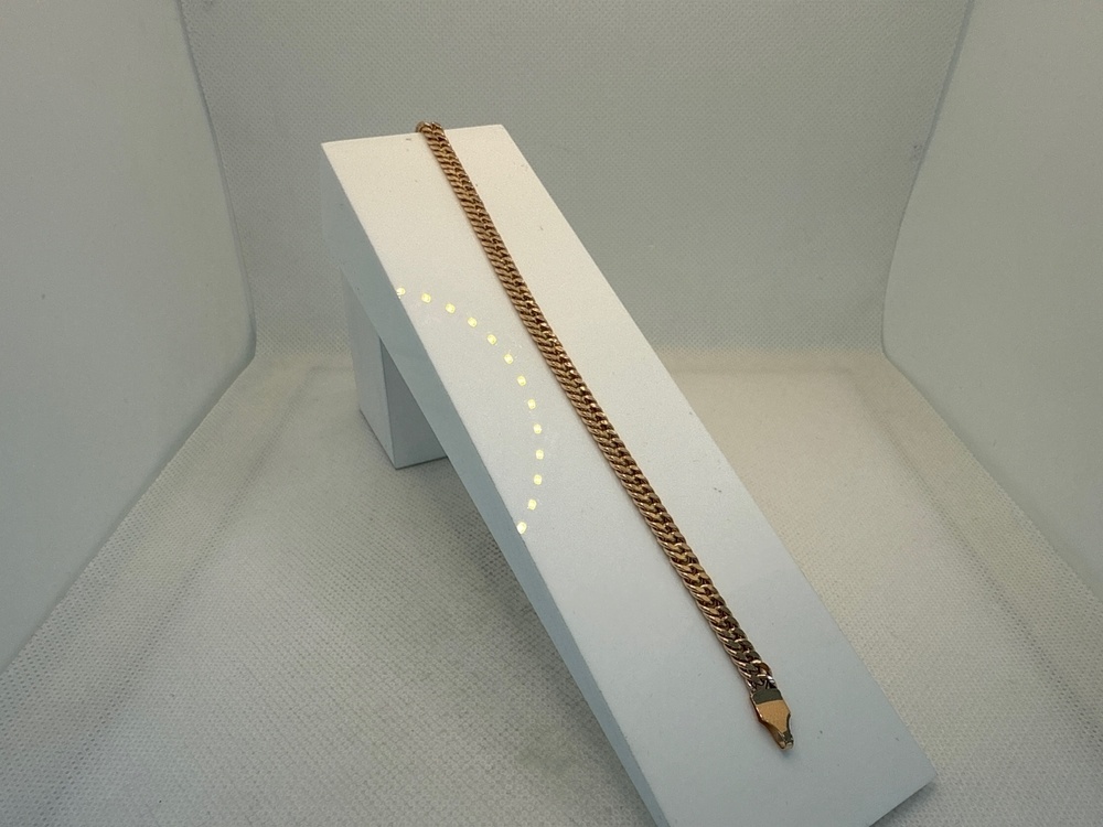 БРАСЛЕТ ПУСТОТЕЛЫЙ Панцирное (Au 585)