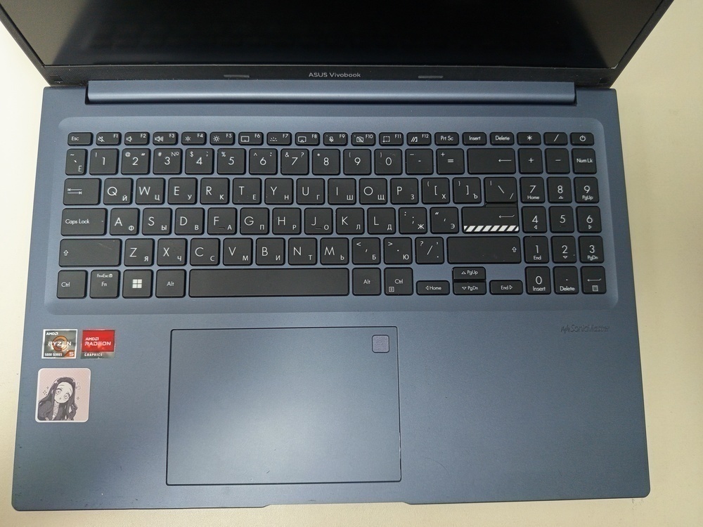 Ноутбук ASUS; Ryzen 5 5600H, Radeon, 16 Гб, 512 GB, Нет