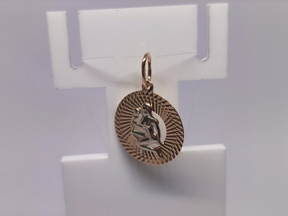 ПОДВЕСКА ЗНАК ЗОДИАКА ДЕВА (Au 585)