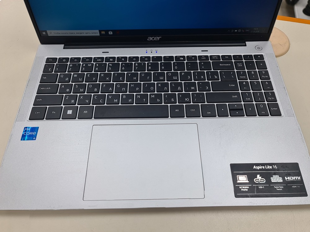 Ноутбук Acer; 1335U, Intel UHD Graphics, 16 Гб, 512 GB, Нет