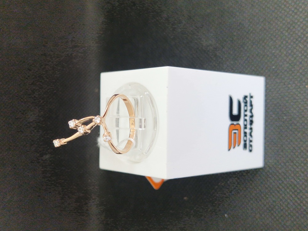 КОЛКМИ585 КОЛЬЦО С КАМНЯМИ (Au 585)