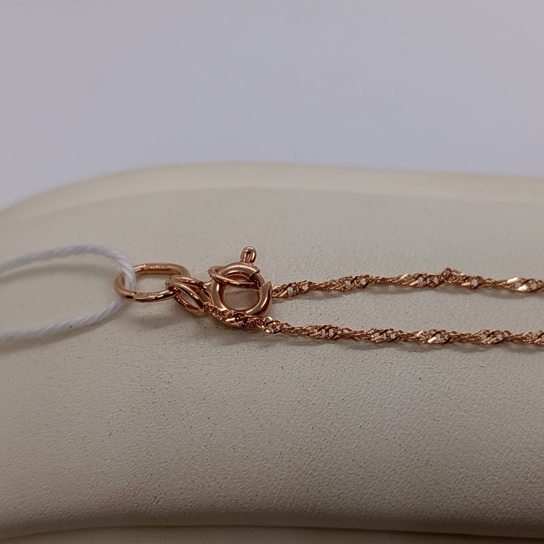 БННГ585 БРАСЛЕТ НА НОГУ (Au 585)