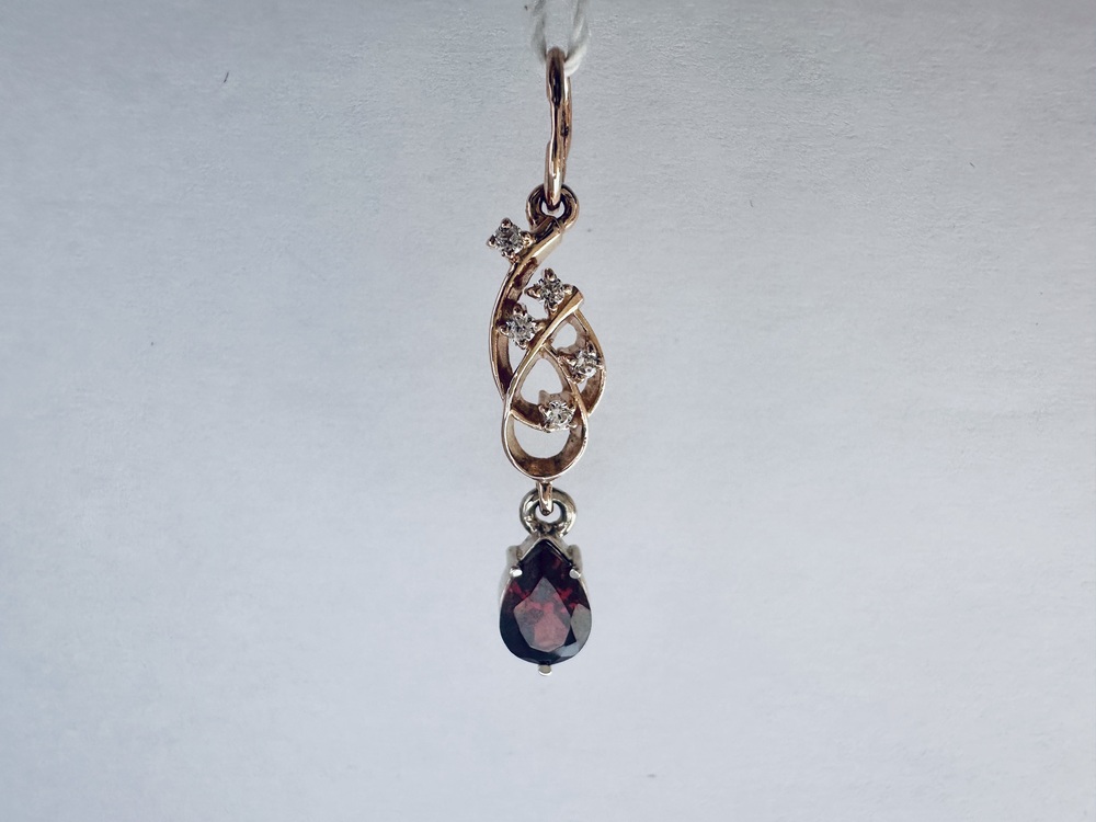 ПОДВЕСКА С КАМНЯМИ (Au 585)