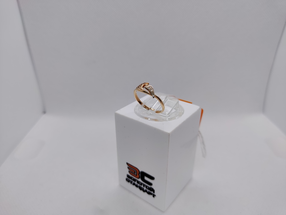 КОЛКМИ585 КОЛЬЦО С КАМНЯМИ (Au 585)