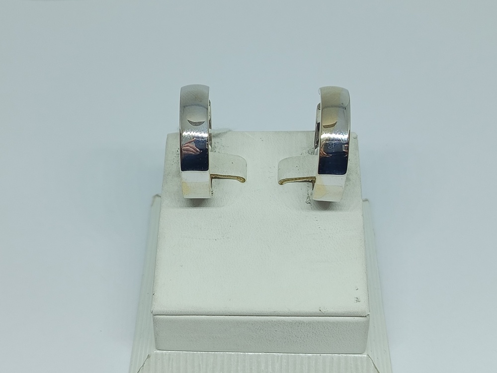 СБКМ585 СЕРЬГИ БЕЗ КАМНЯ (Au 585)