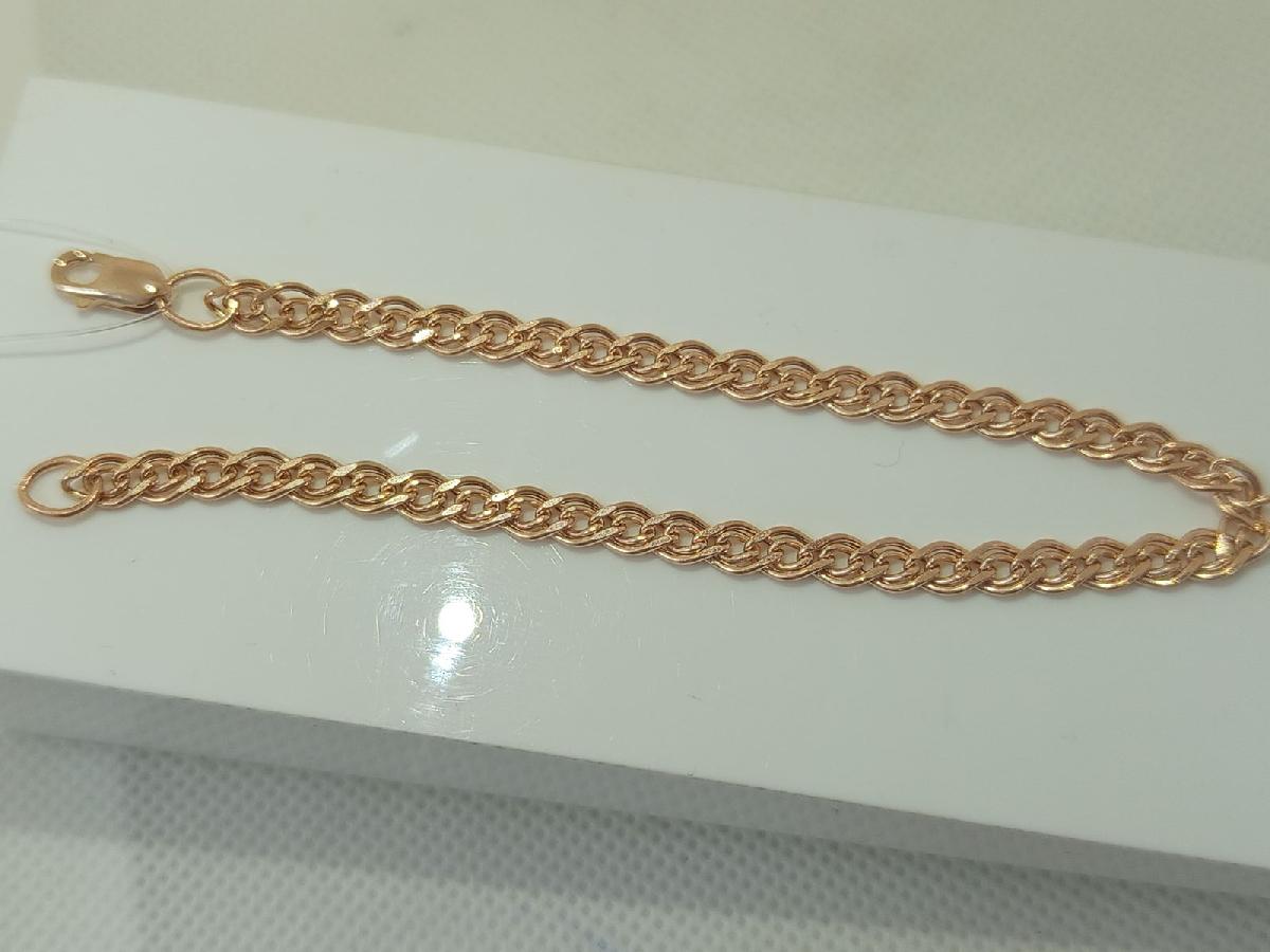 НБ 12-200ПГ БРАСЛЕТ ПУСТОТЕЛЫЙ (Au 585)