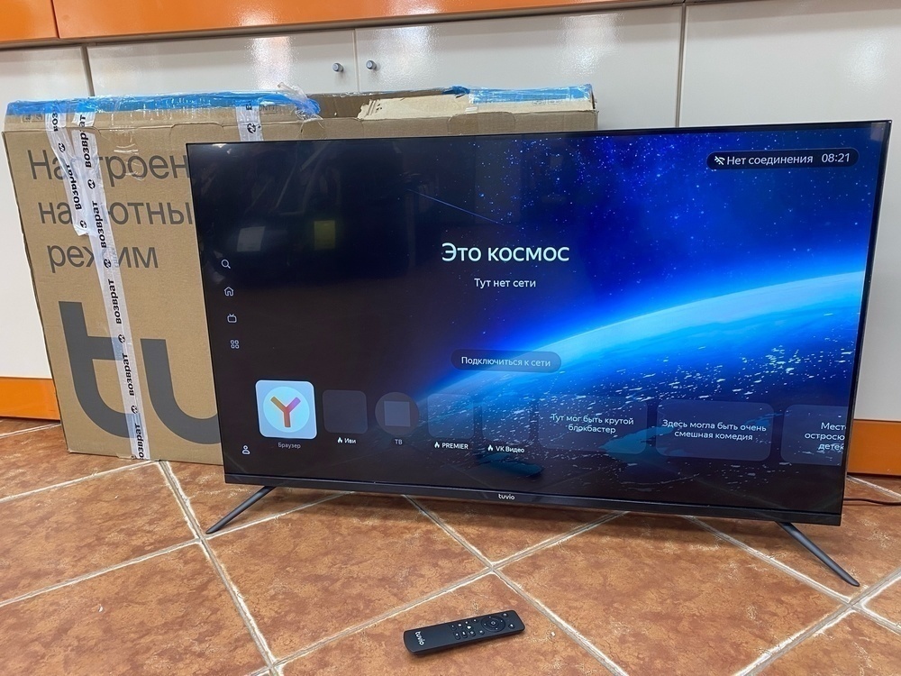 LED Телевизор Tuvio TD43UFBSV1