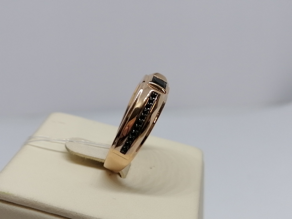 018408 КОЛЬЦО С КАМНЯМИ (Au 585)