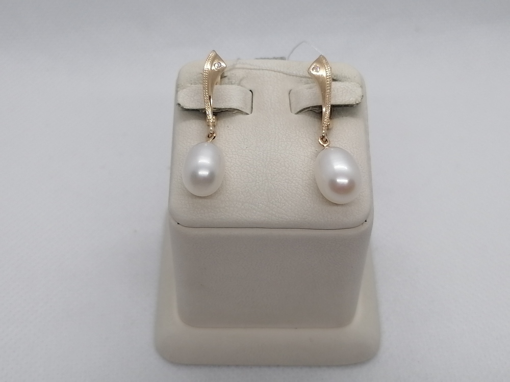 СЕРЬГИ С КАМНЯМИ (Au 585)