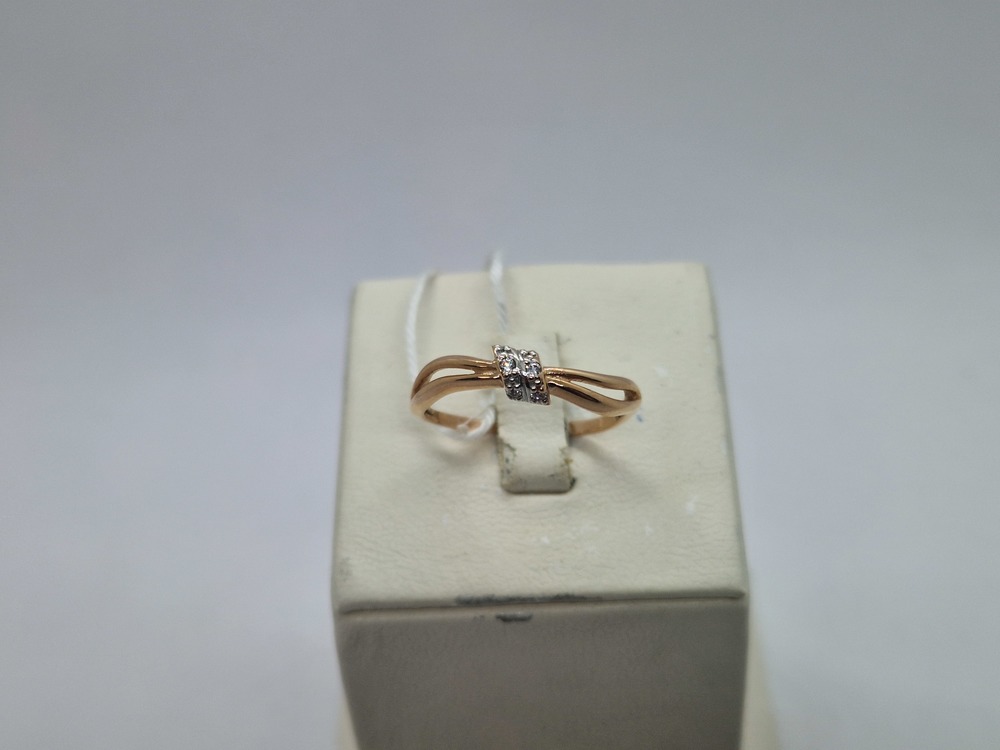 КОЛКМИ585 КОЛЬЦО С КАМНЯМИ (Au 585)