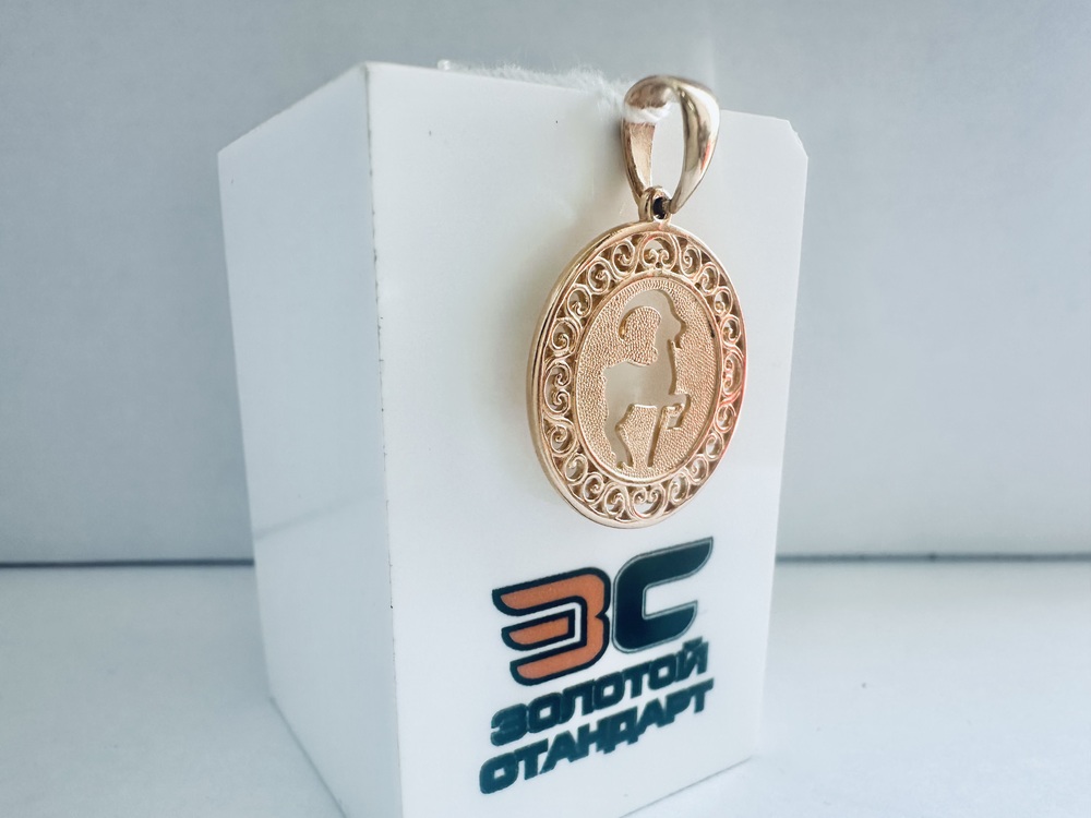 ПОДВЕСКА ЗНАК ЗОДИАКА КОЗЕРОГ Au 585