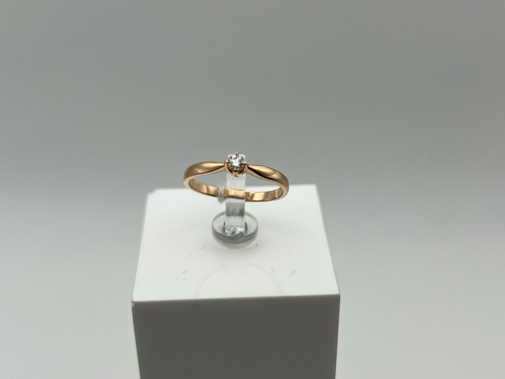 КОЛЬЦО БРИЛЛИАНТ Au 585